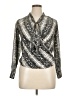 NY Collection Silver Long Sleeve Blouse Size 1X (estimated) - photo 1