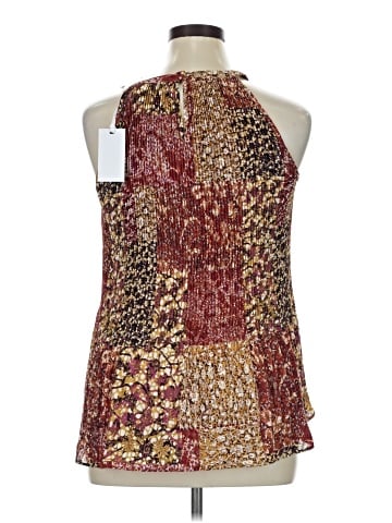 Rose + Olive Sleeveless Blouse (view 2)