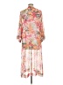 Jessica Simpson 100% Polyester Pink Kimono Size L - photo 2