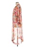 Jessica Simpson 100% Polyester Pink Kimono Size L - photo 5