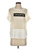 Assorted Brands Ivory Short Sleeve Top Size 3 - photo 1