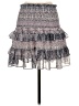 Unbranded 100% Polyester Paisley Gray Casual Skirt Size XS (estimated) - photo 2