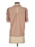 Gibson Tan Short Sleeve Blouse Size XS - photo 2
