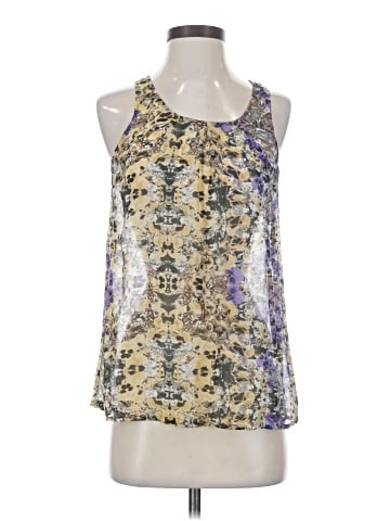 Broadway & Broome Sleeveless Silk Top (view 1)