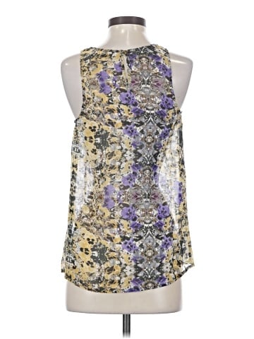 Broadway & Broome Sleeveless Silk Top (view 2)