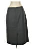 J.Crew 100% Polyester Solid Gray Black Formal Skirt Size 4 - photo 2
