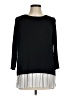 Lila Rose 100% Polyester Black 3/4 Sleeve Top Size M - photo 1