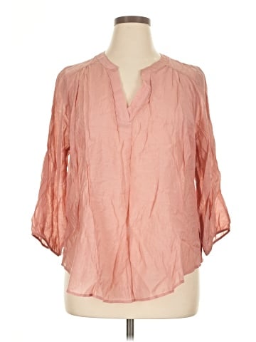 Torrid 3/4 Sleeve Blouse (view 1)