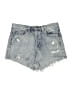Blank NYC 100% Cotton Blue Denim Shorts Size 30 waist - photo 1