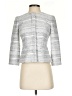 Ann Taylor Factory Stripes Gray Jacket Size 00 Petite - photo 1