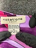 Notations 100% Polyester Print Purple Long Sleeve Blouse Size 1X - photo 7