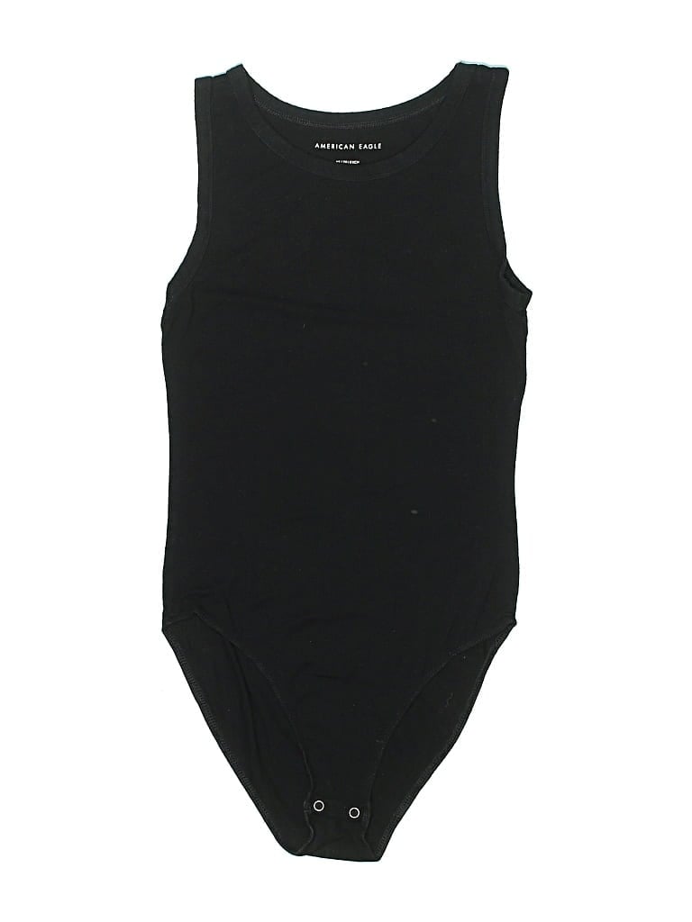 Pre-owned American Eagle Outfitters Bodysuit In Black