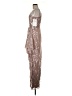 Mac Duggal 100% Polyester Pink Silver Cocktail Dress Size 6 - photo 5