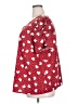 Emery Rose Hearts Red Short Sleeve Blouse Size XXXXXL - photo 5
