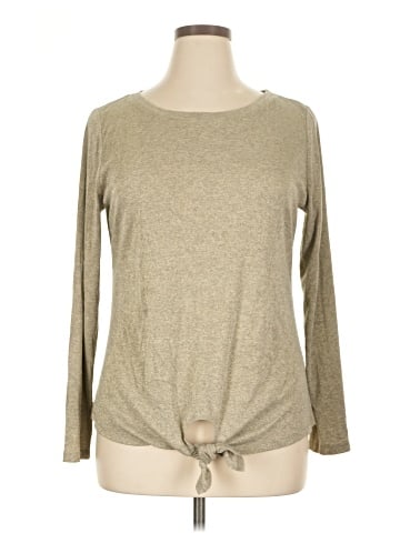 INC International Concepts Long Sleeve Top (view 1)