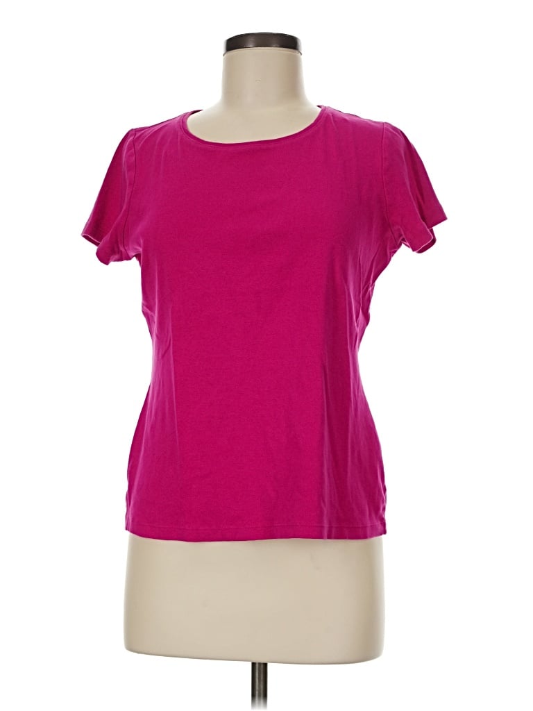 Pre-owned St. John's Bay Active T-shirt In Pink