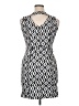 Assorted Brands Graphic Black Cocktail Dress Size XL - photo 2