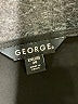 George Solid Black Cocktail Dress Size 20 - photo 7