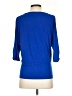 Chico's Blue 3/4 Sleeve Top Size S - photo 2