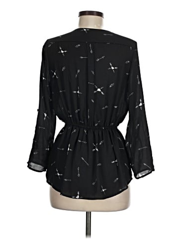 J for Justify 3/4 Sleeve Blouse (view 2)