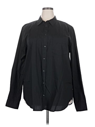 Gap Long Sleeve Button-Down Shirt (view 1)