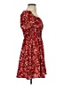 Unbranded 100% Polyester Red Casual Dress Size 2 - photo 4