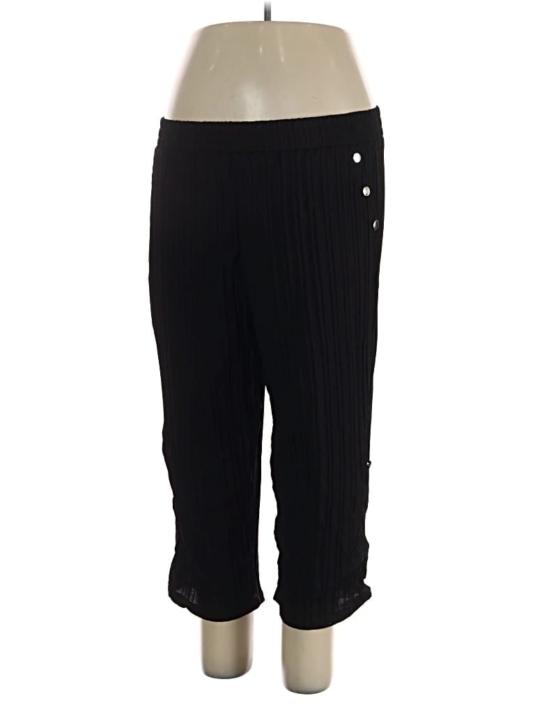 Pre-owned Shein Curve Dress Pants In Black