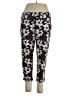 Tribal Floral Black Casual Pants Size 16 - photo 1