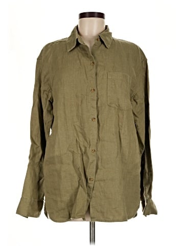Athleta Long Sleeve Button-Down Shirt (view 1)