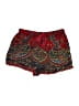 Angie 100% Rayon Paisley Red Shorts Size M - photo 1