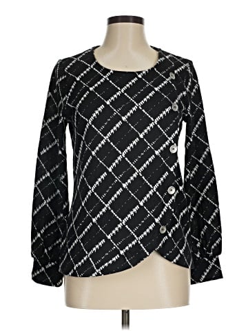 Adrienne Vittadini Long Sleeve Blouse (view 1)