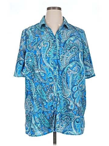 Catherines Short Sleeve Blouse (view 1)