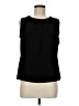 Karl Lagerfeld Paris Black Sleeveless Blouse Size M - photo 1