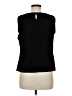 Karl Lagerfeld Paris Black Sleeveless Blouse Size M - photo 2