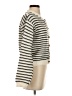 Shein 100% Polyester Stripes Ivory Cardigan Size S - photo 4