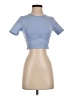 Unbranded Blue Short Sleeve Turtleneck Size S (estimated) - photo 1