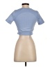 Unbranded Blue Short Sleeve Turtleneck Size S (estimated) - photo 2