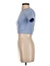 Unbranded Blue Short Sleeve Turtleneck Size S (estimated) - photo 5