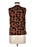 Shein Brown Sleeveless Blouse Size 6 - photo 2