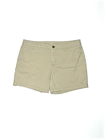 St. John's Bay Khaki Shorts (view 1)