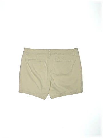 St. John's Bay Khaki Shorts (view 2)