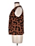Shein Brown Sleeveless Blouse Size 6 - photo 5