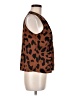 Shein Brown Sleeveless Blouse Size 6 - photo 4