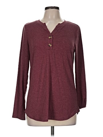 Automet Long Sleeve Henley (view 1)