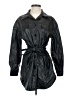 Shein 100% Polyurethane Black Raincoat Size S - photo 1