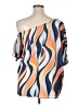 Assorted Brands 100% Polyester Orange 3/4 Sleeve Blouse Size XL - photo 2