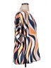 Assorted Brands 100% Polyester Orange 3/4 Sleeve Blouse Size XL - photo 4