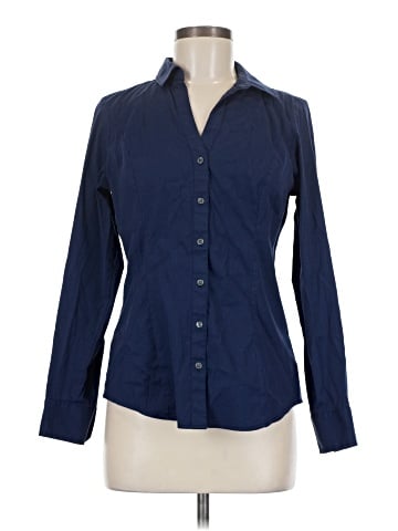 Express Long Sleeve Button-Down Shirt (view 1)