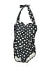 Assorted Brands Polka Dots Black One Piece Swimsuit Size 6 - photo 1