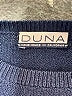 DUNA Solid Blue Pullover Sweater Size XS - photo 7